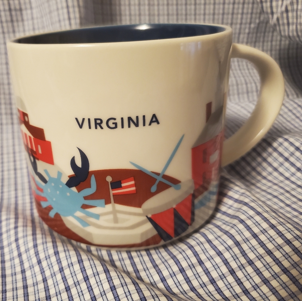 2015 Virginia Starbucks coffee mug.